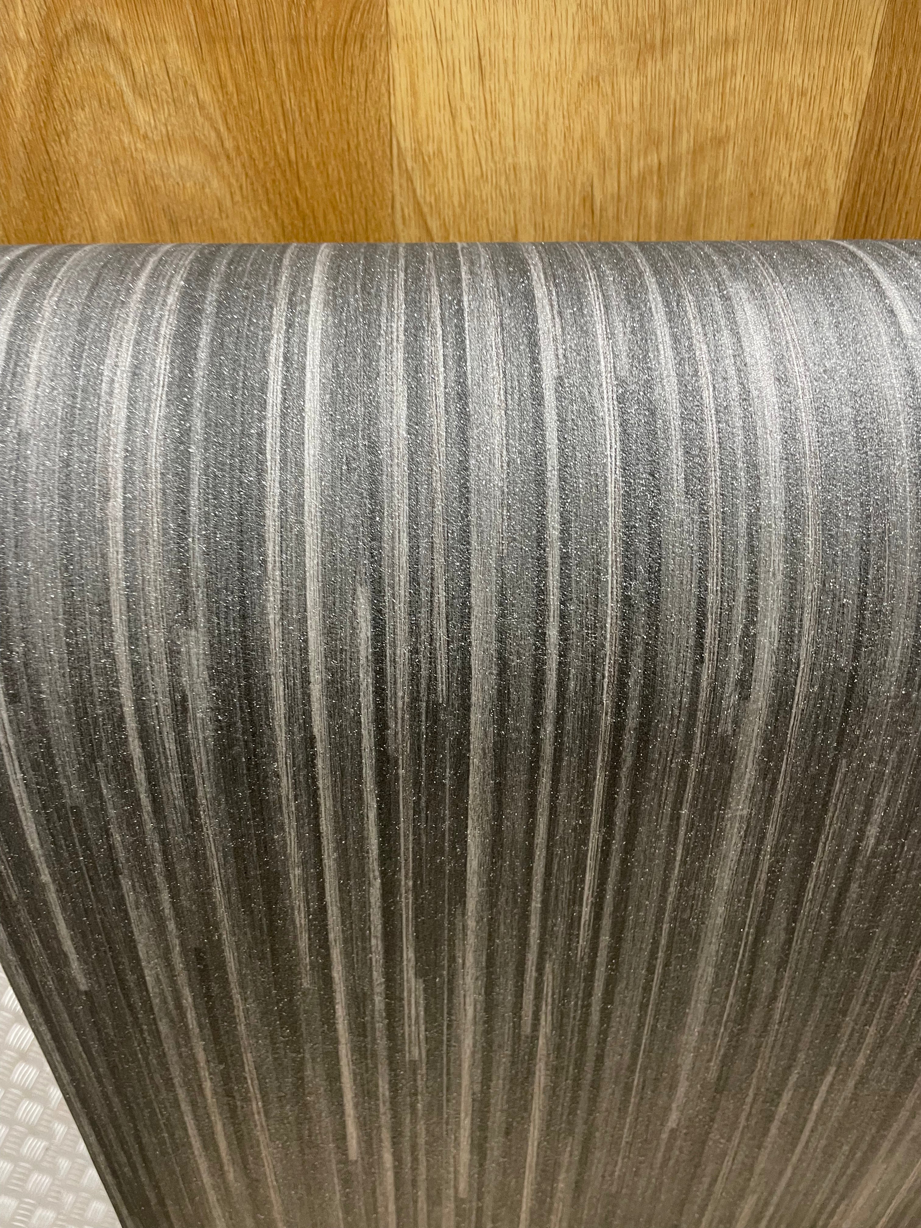 Actie Vinyl Bamboe Antraciet Extra Harde Toplaag 400cm Breed