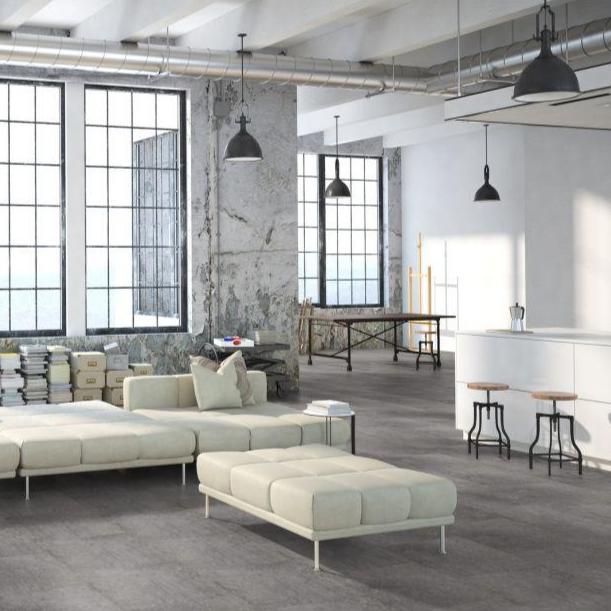 mFLOR Estrich Stone Grey 59211 - Plak PVC Vloer