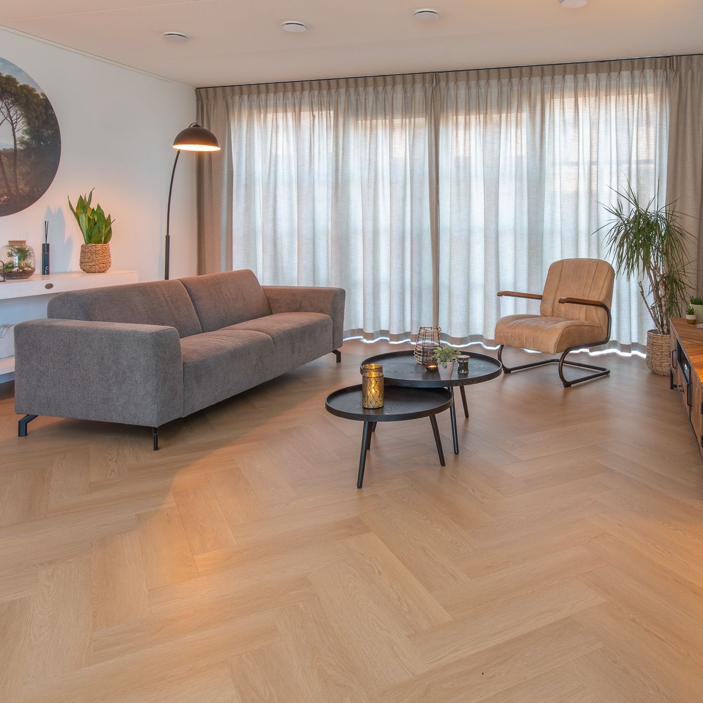 Hoomline Ambassador Dryback Visgraat Halifax 6 - Plak PVC Vloer