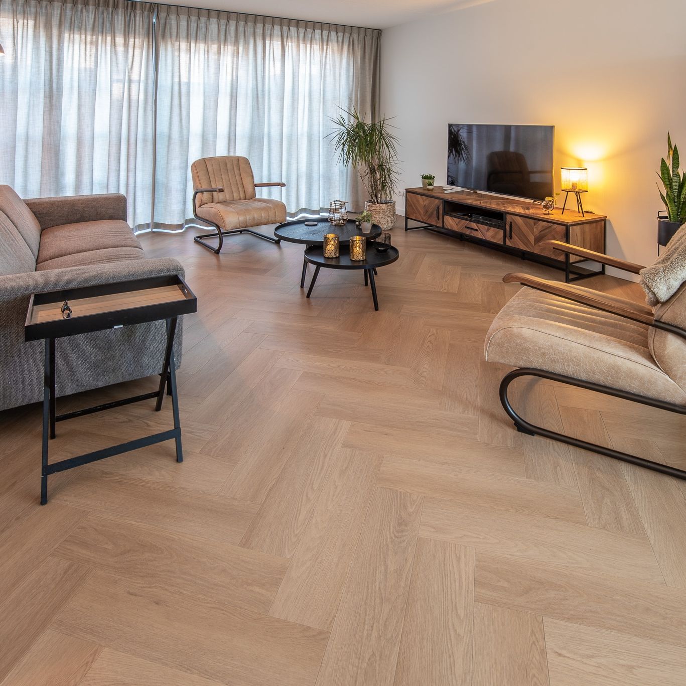 Hoomline Ambassador Dryback Visgraat Halifax 6 - Plak PVC Vloer