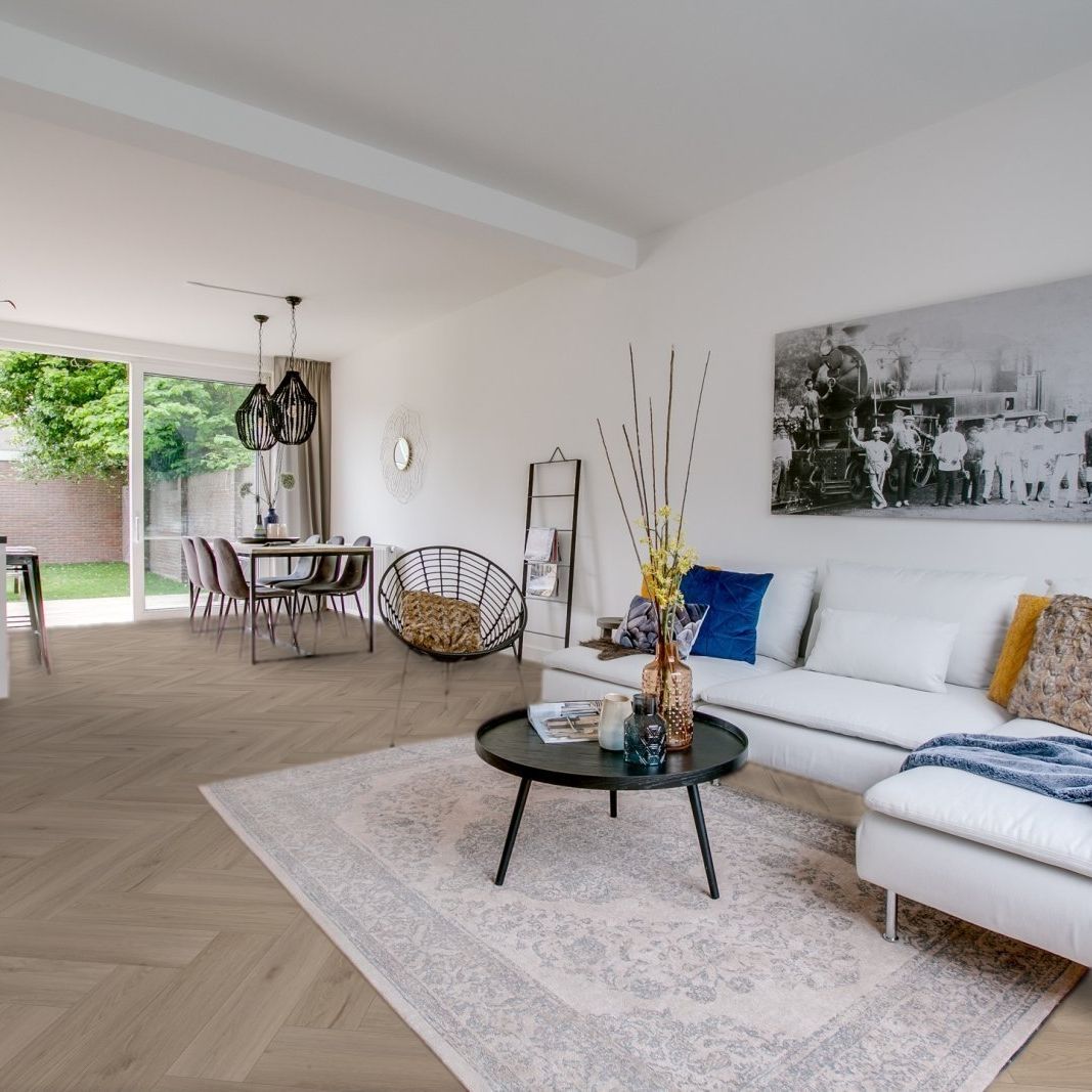 Hoomline Ambassador Dryback Visgraat Vancouver 65 - Plak PVC Vloer