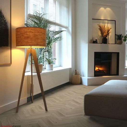 Hoomline Ambassador Dryback Visgraat Winnipeg 63 - Plak PVC Vloer