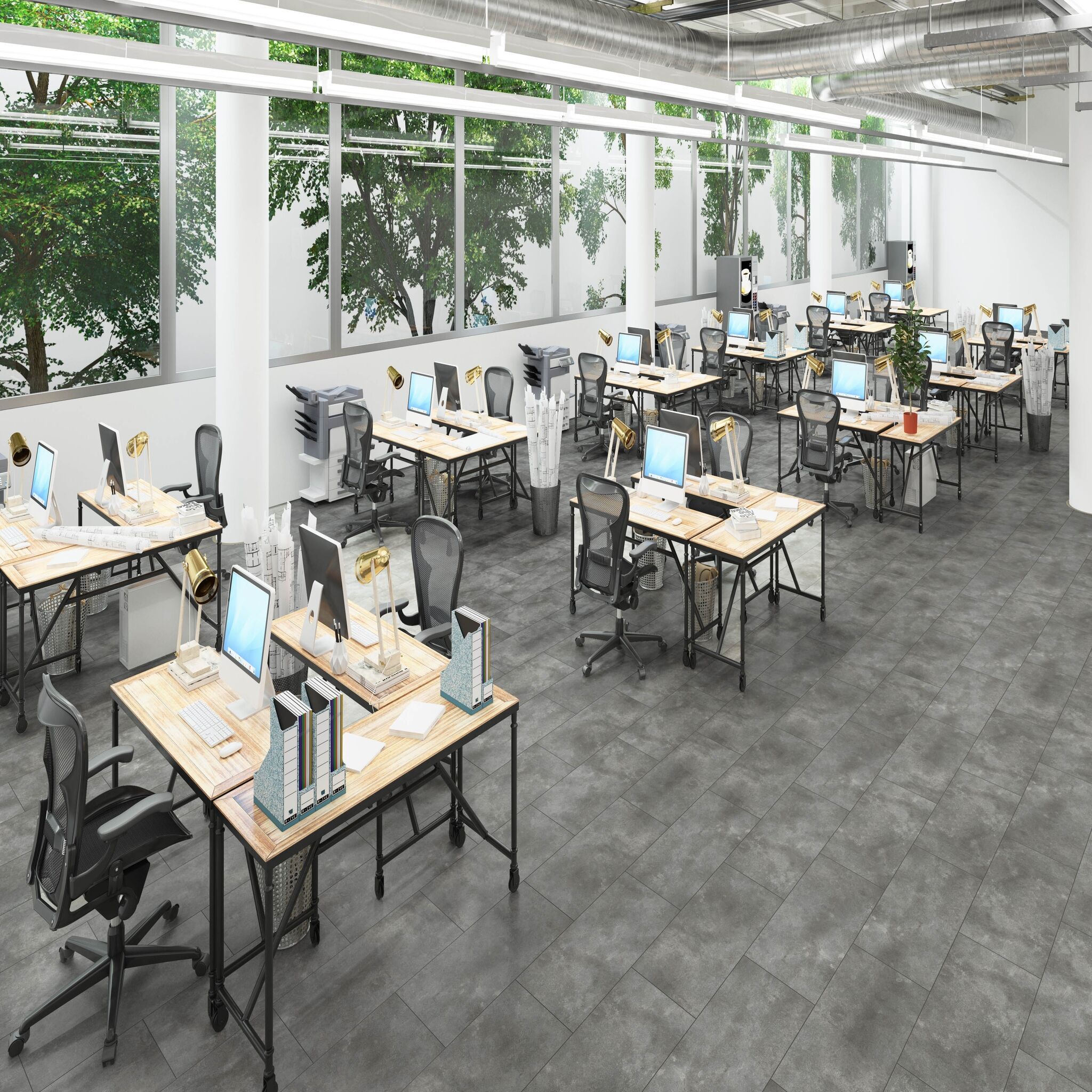 Gelasta Grande 4501 Dryback Concrete Antra