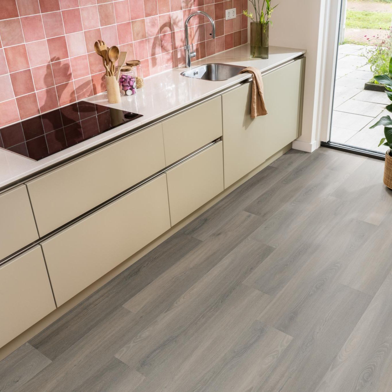 Ambiant Avanto Click Dark Grey - Klik PVC Vloer