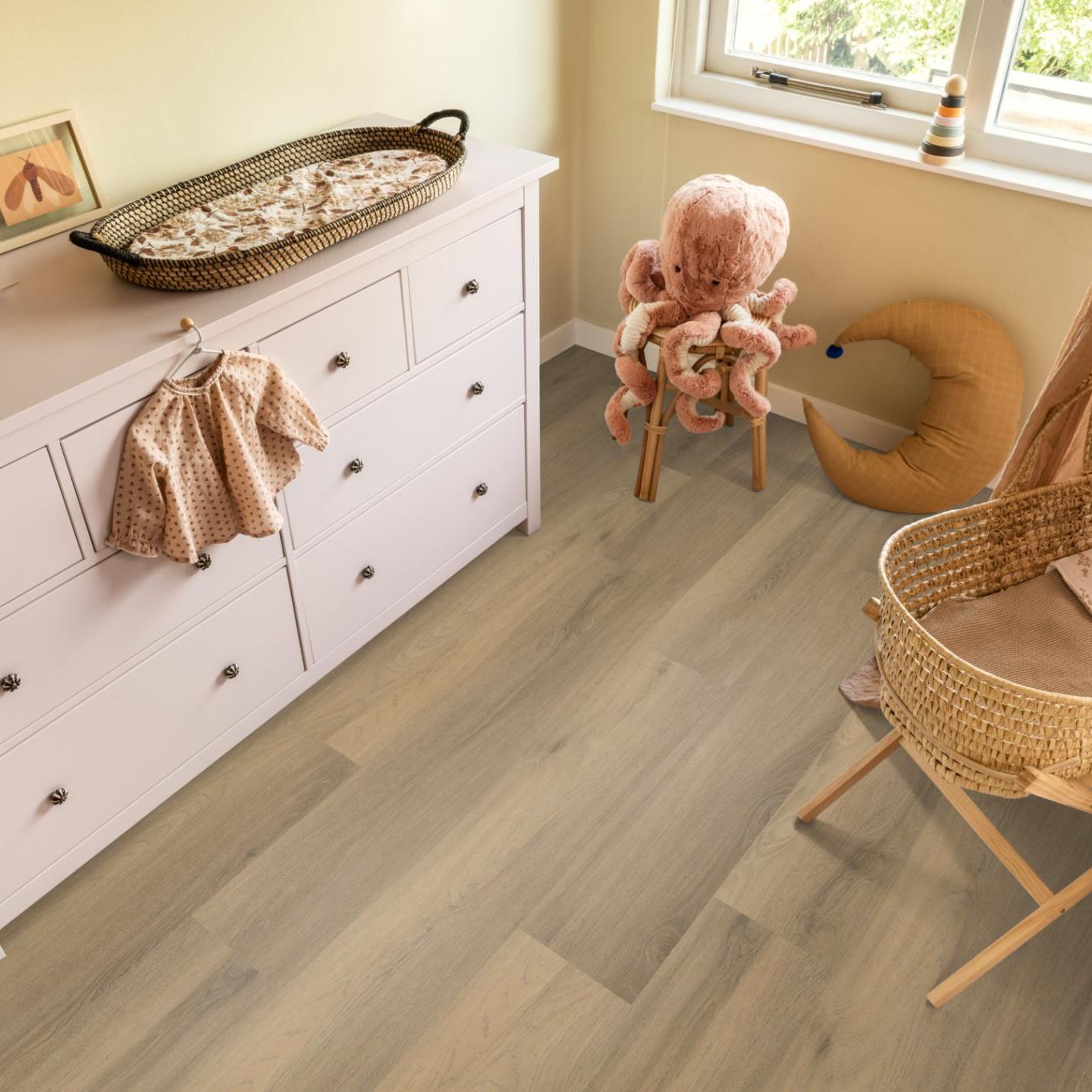 Ambiant Avanto Dryback Natural - Plak PVC Vloer
