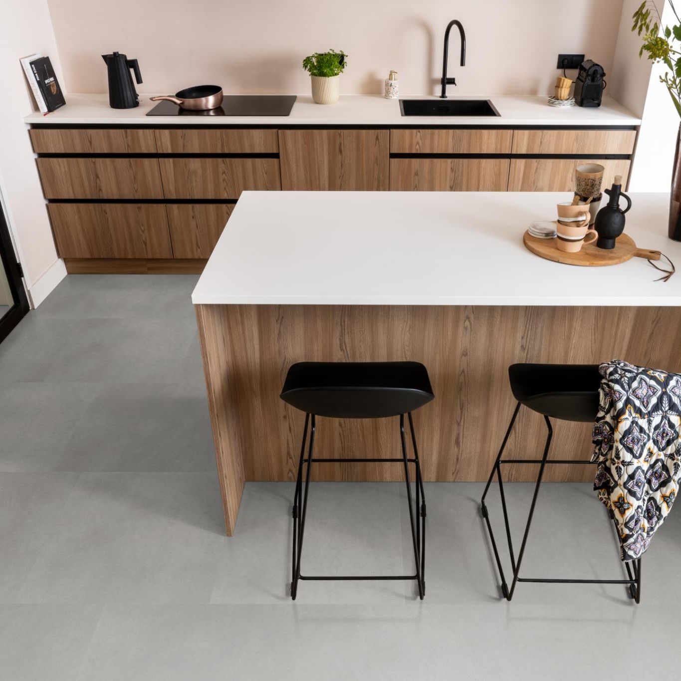 Ambiant Baroso Click XL Light Grey - Klik PVC Vloer