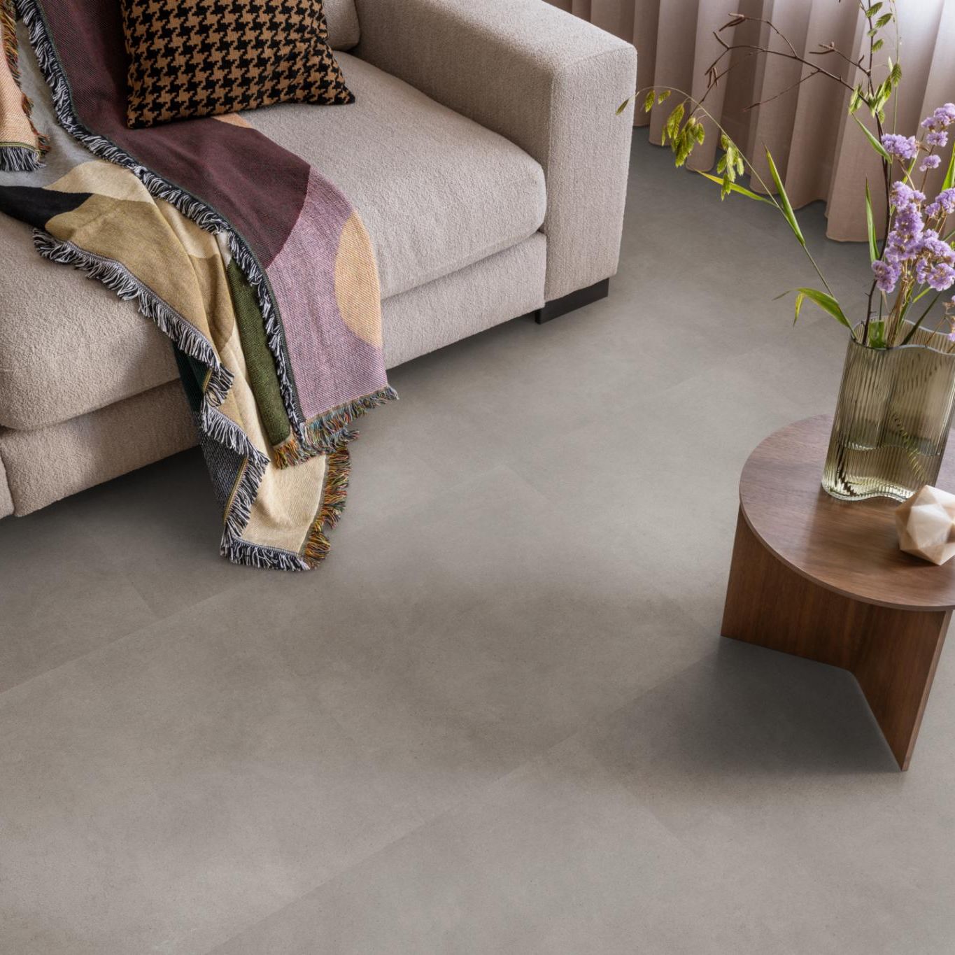 Ambiant Baroso Dryback Taupe - Plak PVC Vloer