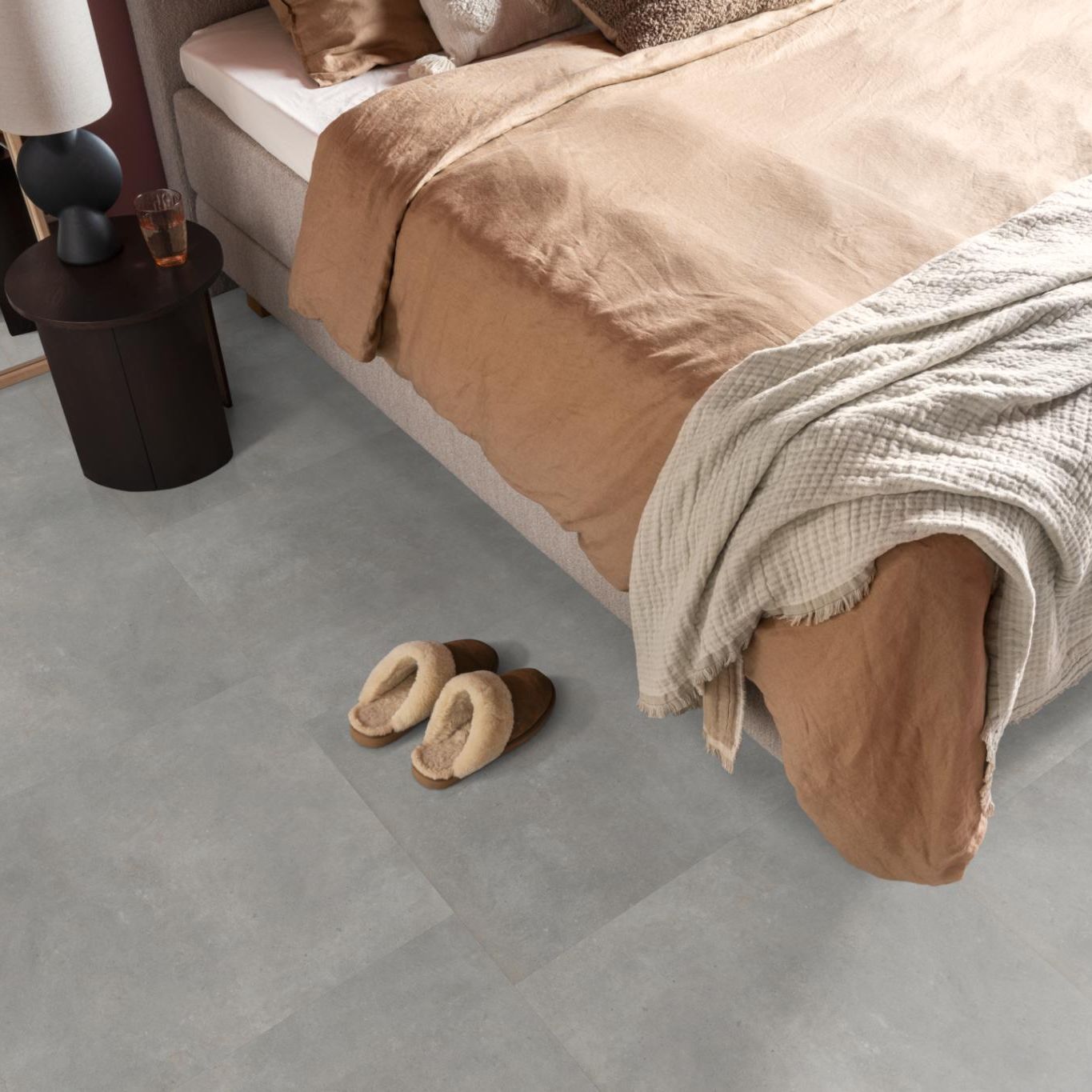 Ambiant Ceramo XL Click Light Grey - Klik PVC Vloer