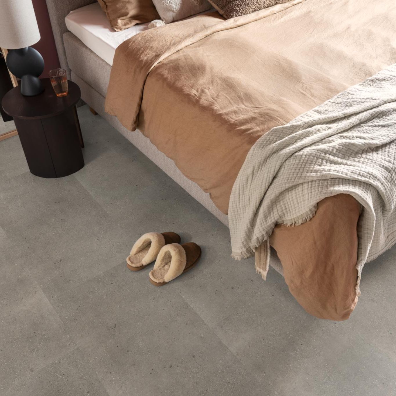 Ambiant Composite Dryback Warm Grey - Plak PVC Vloer