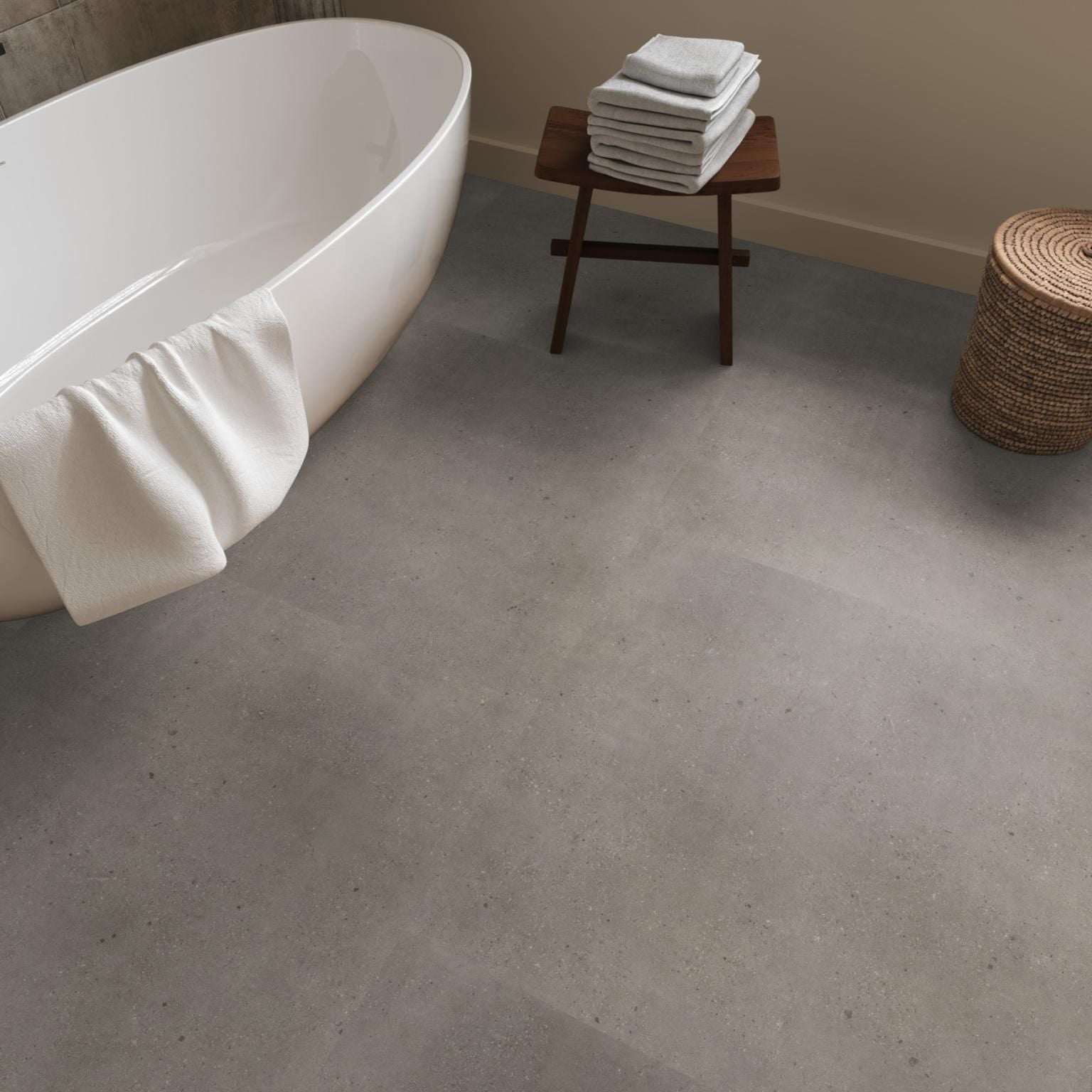 Ambiant Composite XL Dryback Warm Grey - Plak PVC Vloer