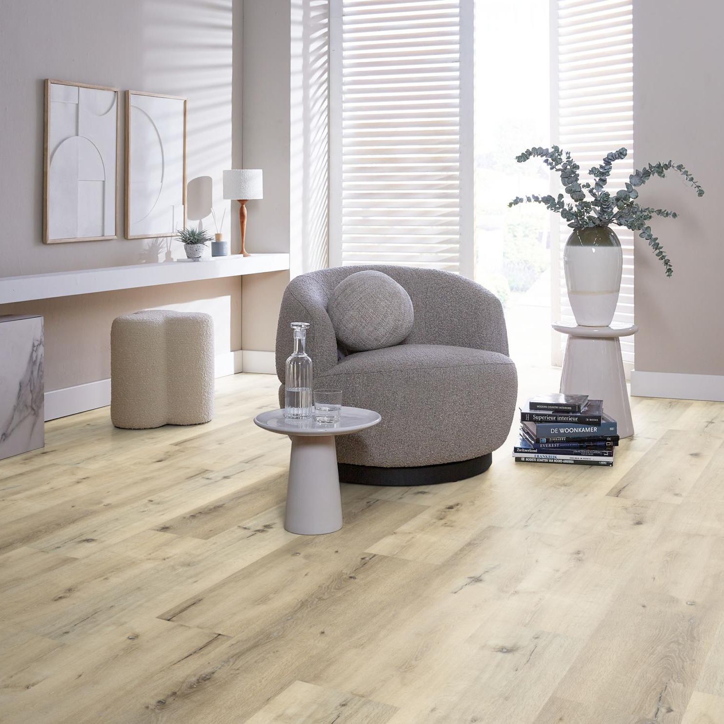 Ambiant Essenzo Dryback Light Oak - Plak PVC Vloer