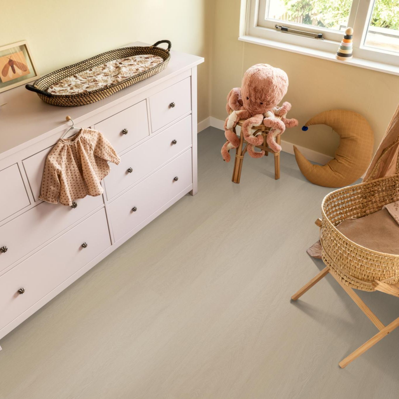 Ambiant Estino Dryback Beige - Plak PVC Vloer