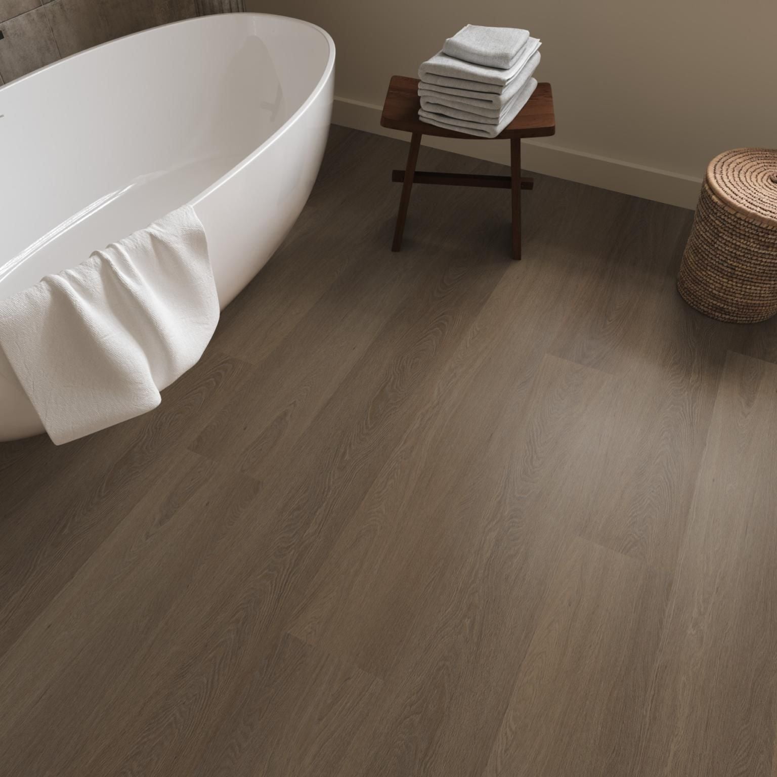 Ambiant Estino Dryback Brown - Plak PVC Vloer