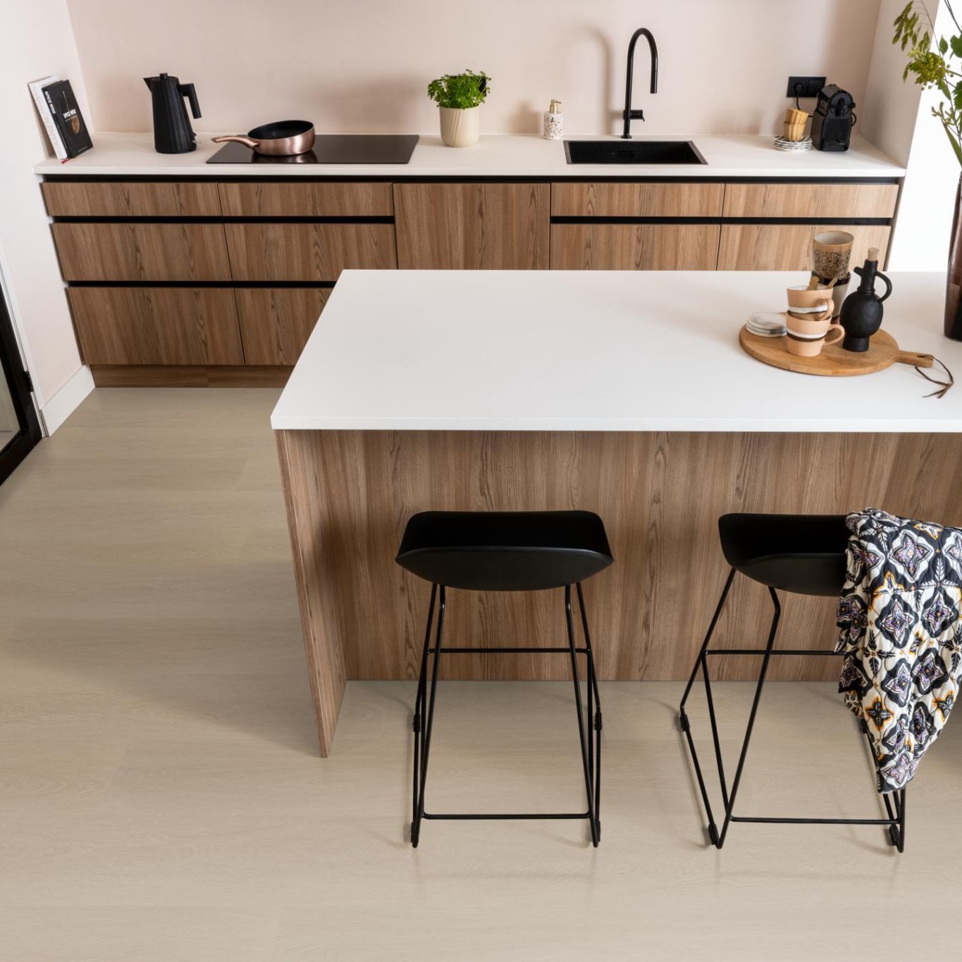 Ambiant Estino Dryback Smoky - Plak PVC Vloer