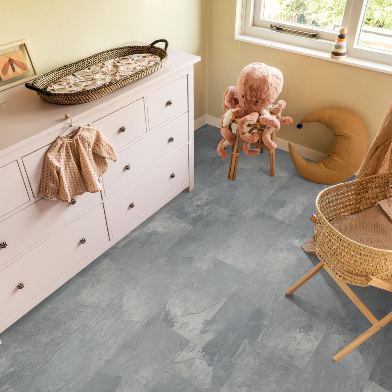 Ambiant Expression Aqua Middengrijs - Laminaatvloer