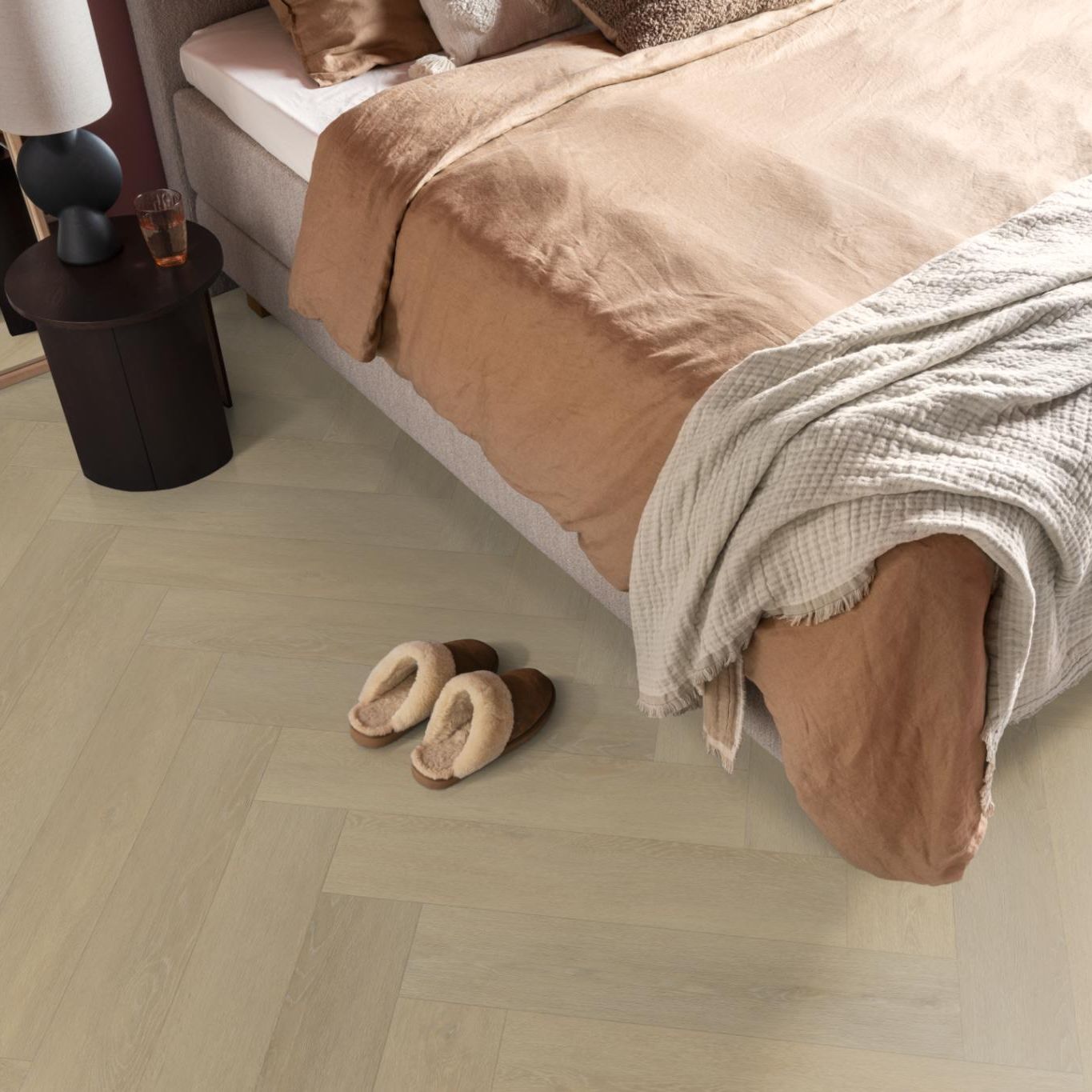 Ambiant Herringbone Click Natural - Klik PVC Vloer