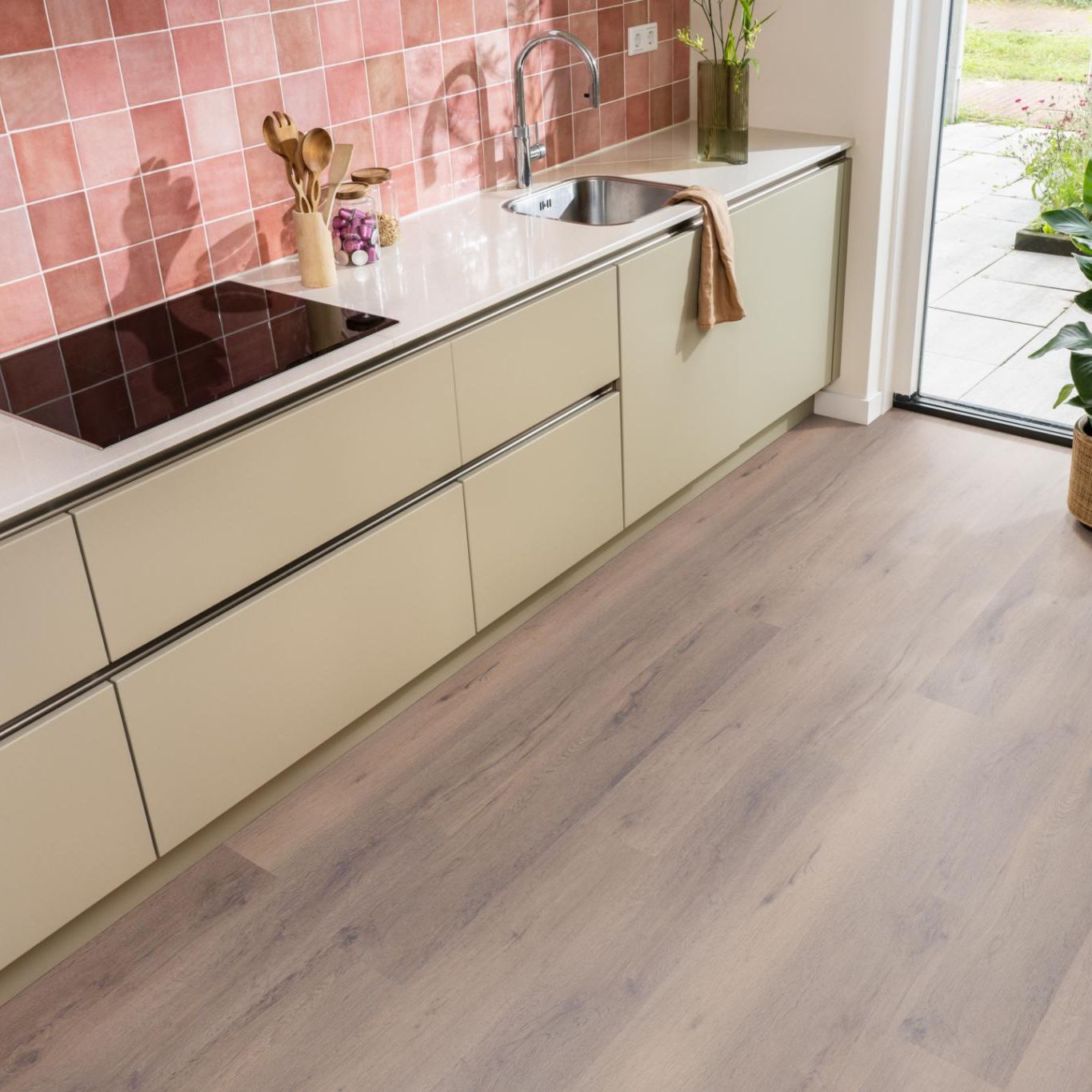 Ambiant Livera Grijsbruin Eiken - Laminaatvloer