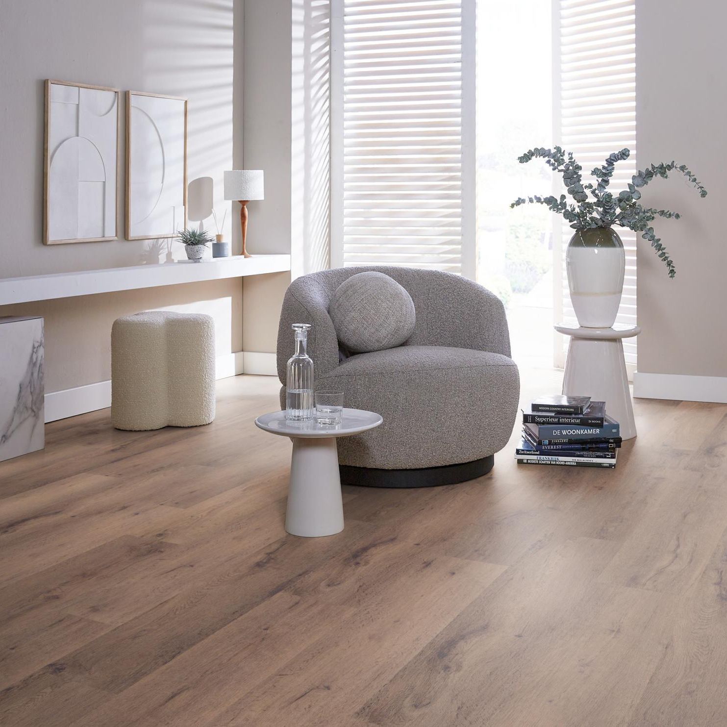 Ambiant Livera Grijsbruin Eiken - Laminaatvloer