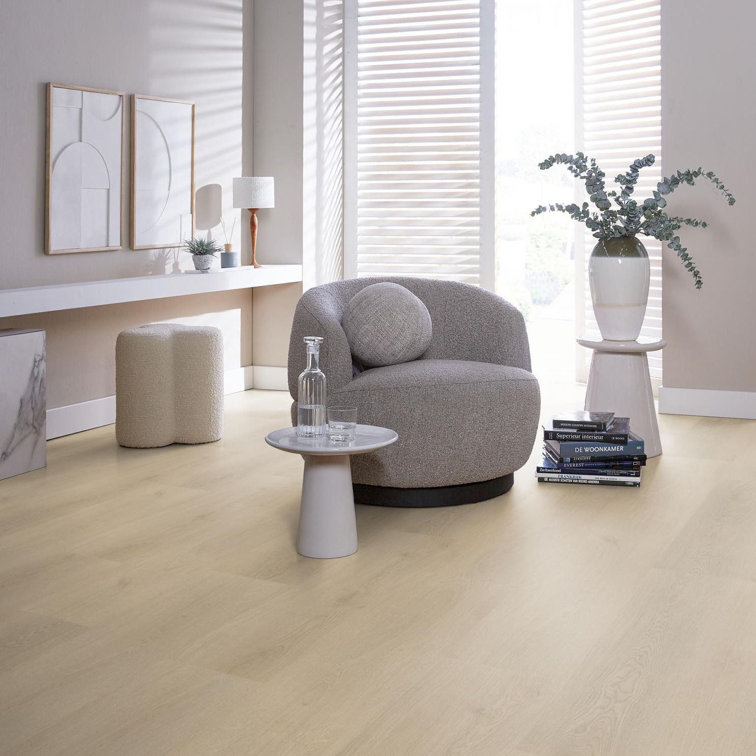 Ambiant Navaro Dryback Beige - Plak PVC Vloer