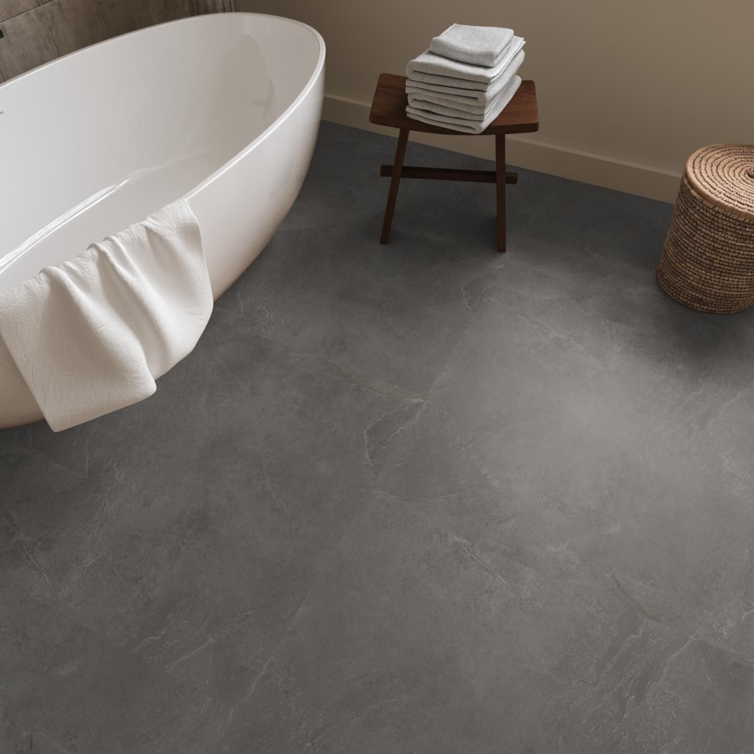 Ambiant Noveno Click Dark Grey - Klik PVC Vloer