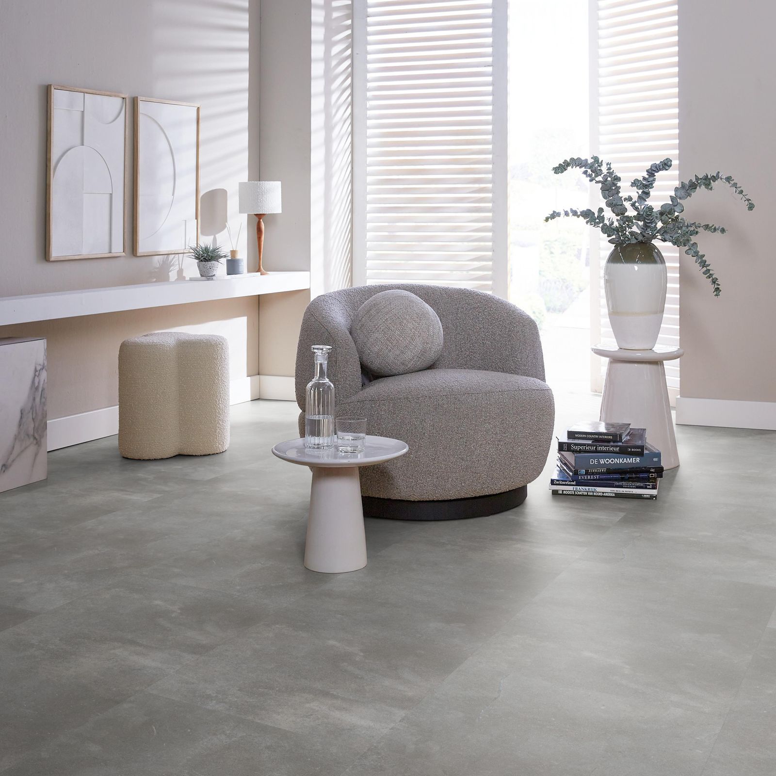 Ambiant Piazzo Click Dark Grey - Klik PVC Vloer