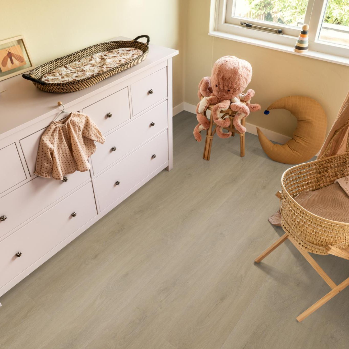 Ambiant Robusto Dryback Beige - Plak PVC Vloer