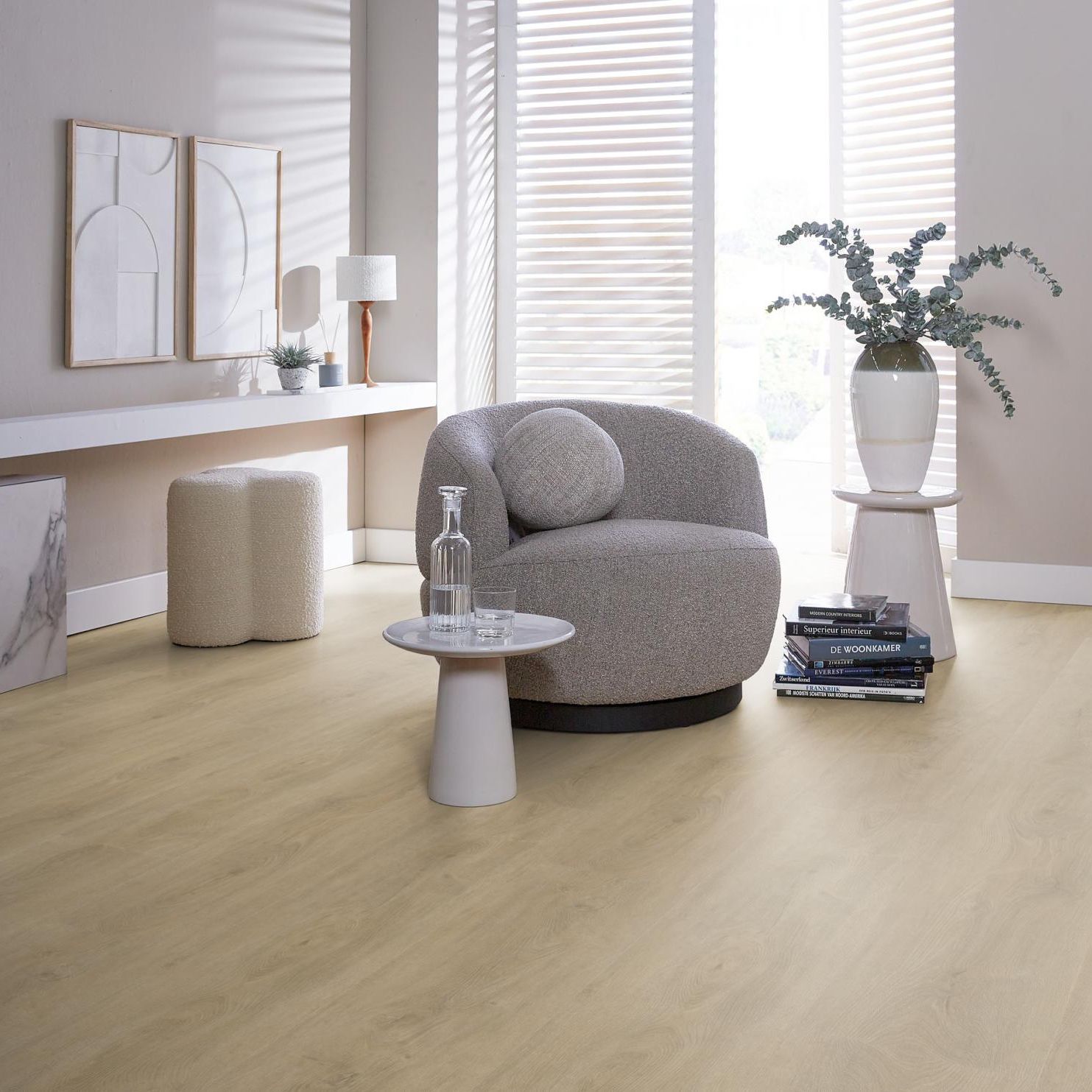 Ambiant Robusto Dryback Beige - Plak PVC Vloer