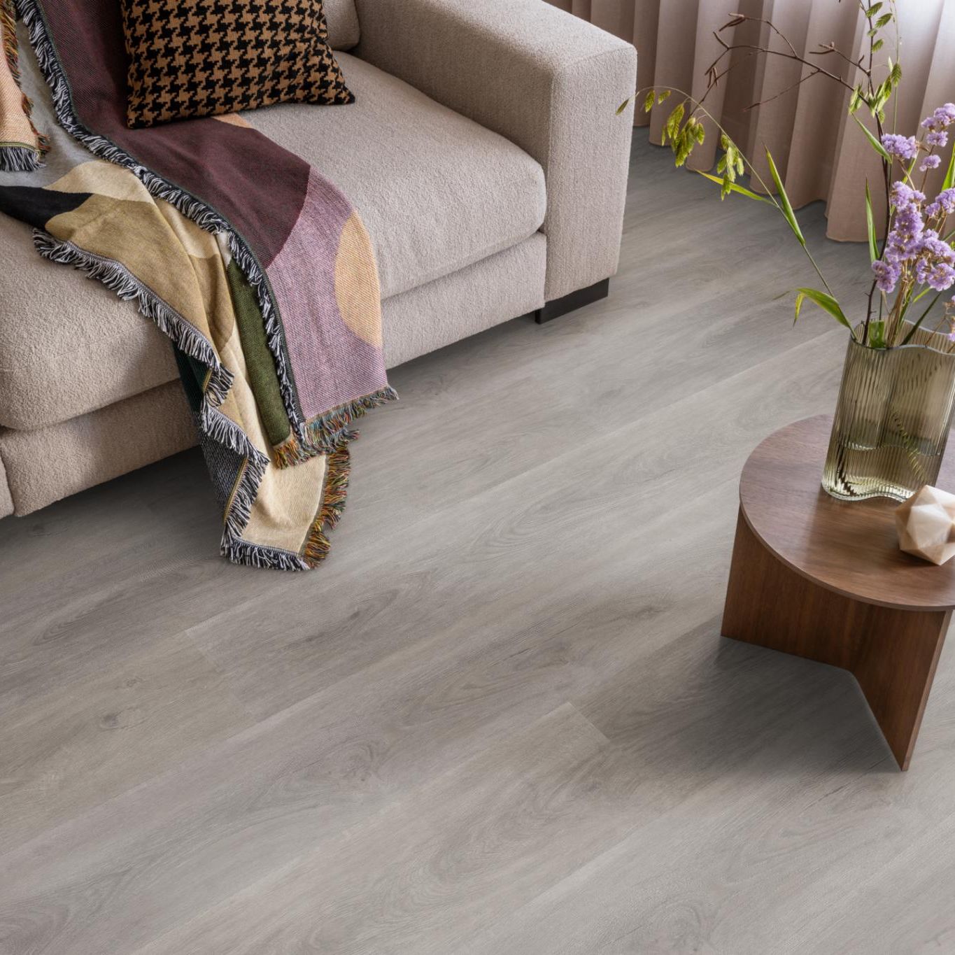 Ambiant Robusto Dryback Grey Oak - Plak PVC Vloer