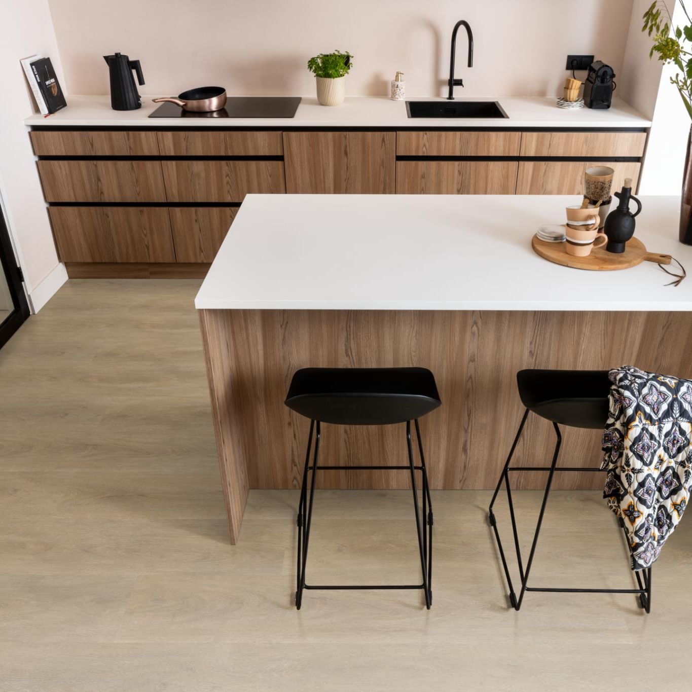 Ambiant Robusto Dryback Natural Oak - Plak PVC Vloer