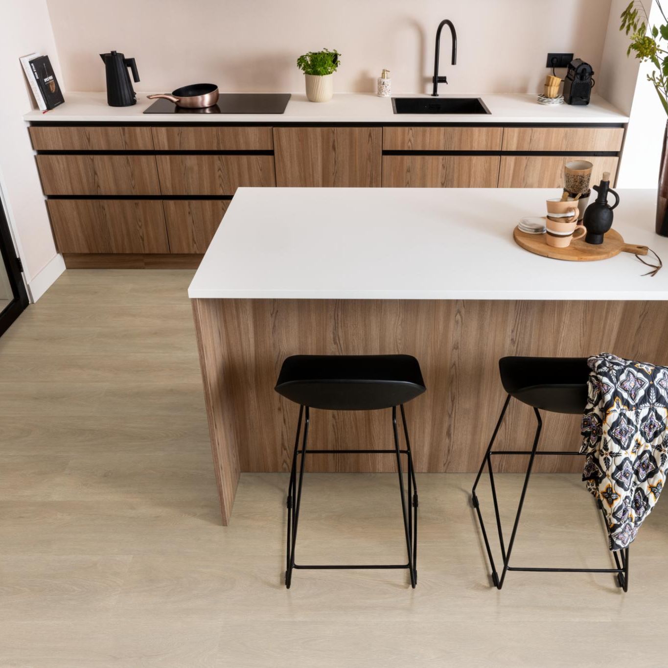 Ambiant Robusto Dryback Naturel - Plak PVC Vloer