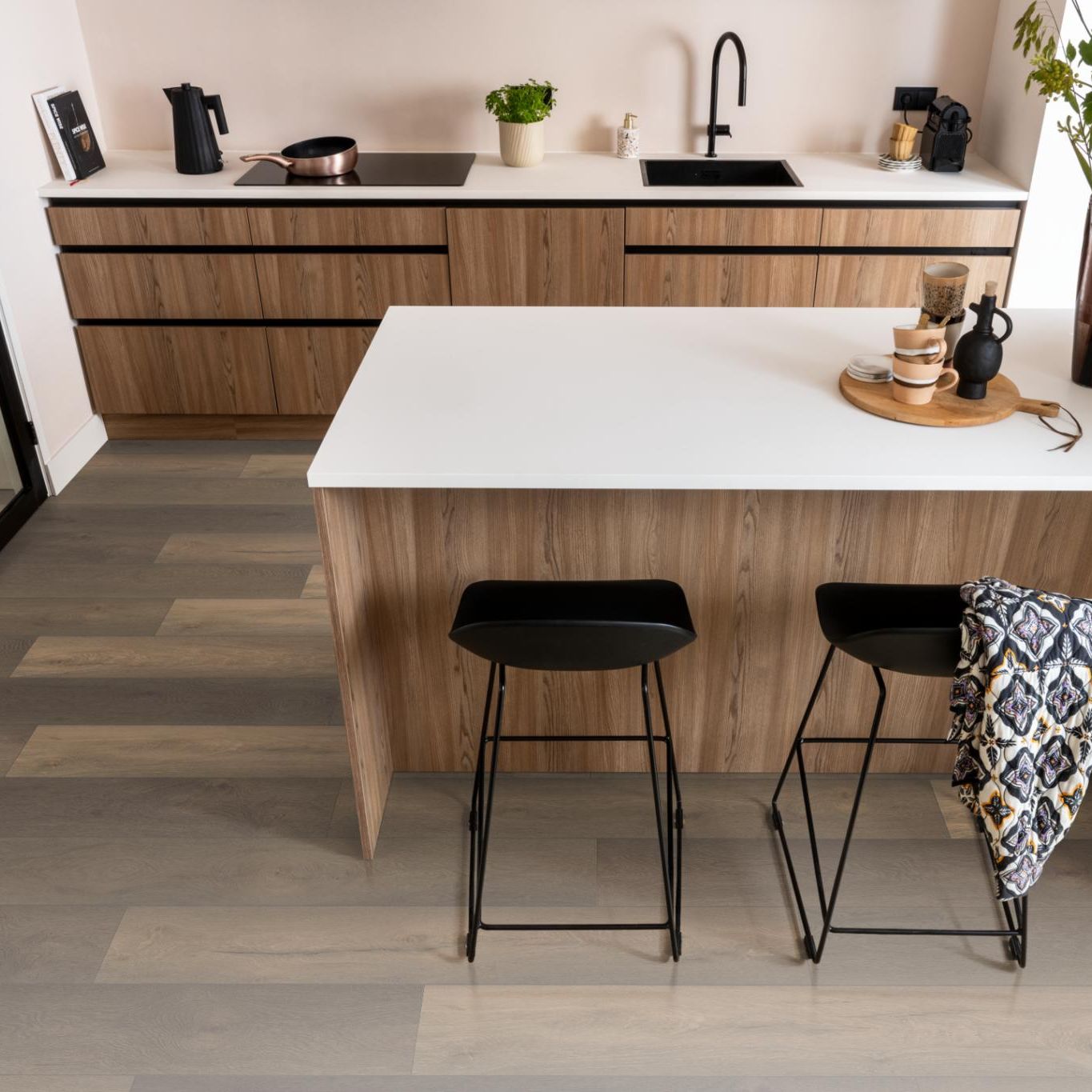 Ambiant Saksen Bruin Eiken - Waterbestendig - Laminaatvloer