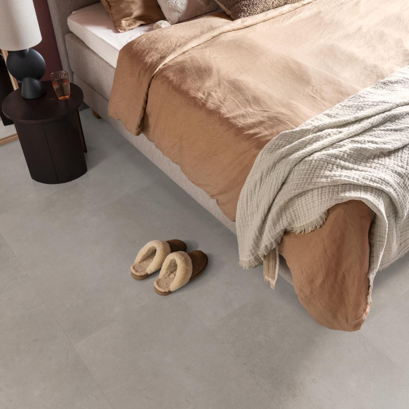 Ambiant Sarino Dryback Light Grey - Plak PVC Vloer