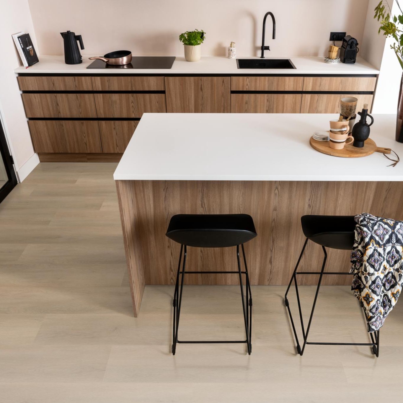 Ambiant Sentima Dryback Beige - Plak PVC Vloer