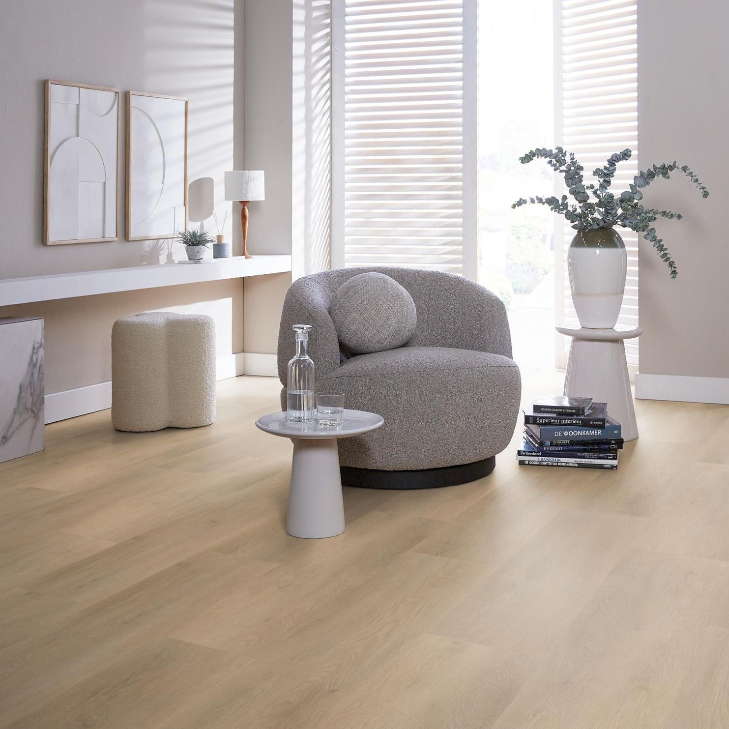 Ambiant Sentima Dryback Beige - Plak PVC Vloer