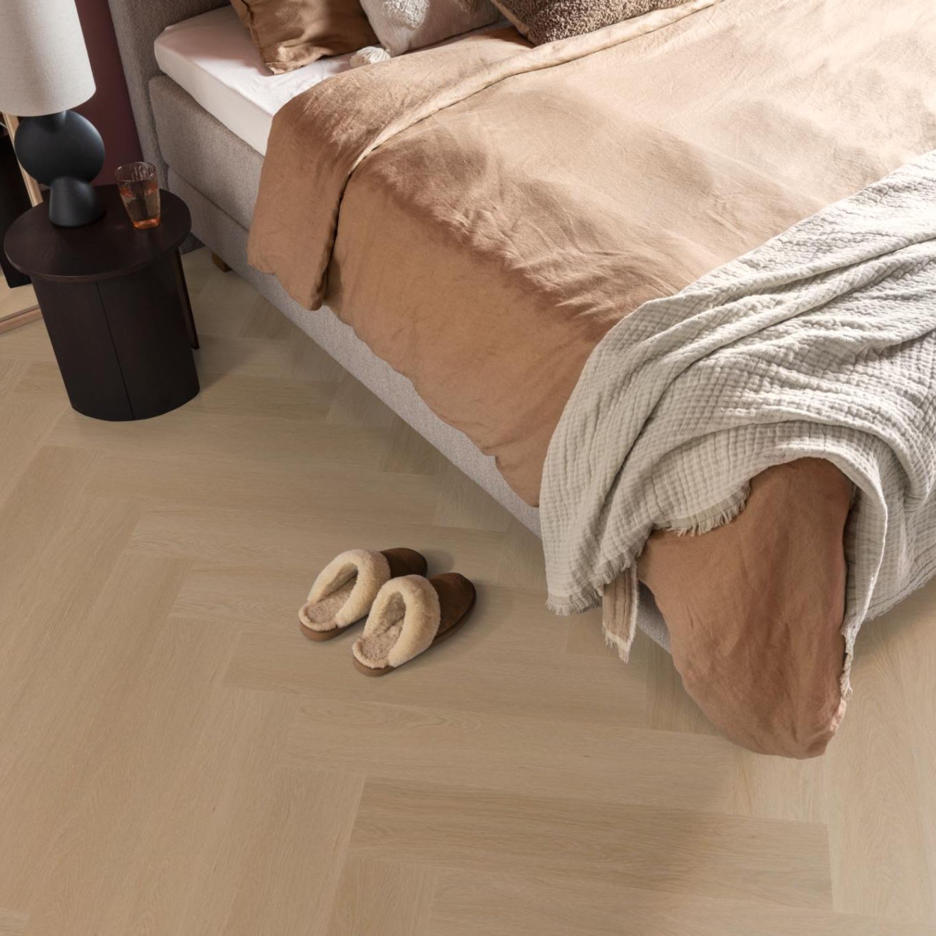 Ambiant Spigato Estino Visgraat Click Dark Oak - Klik PVC Vloer