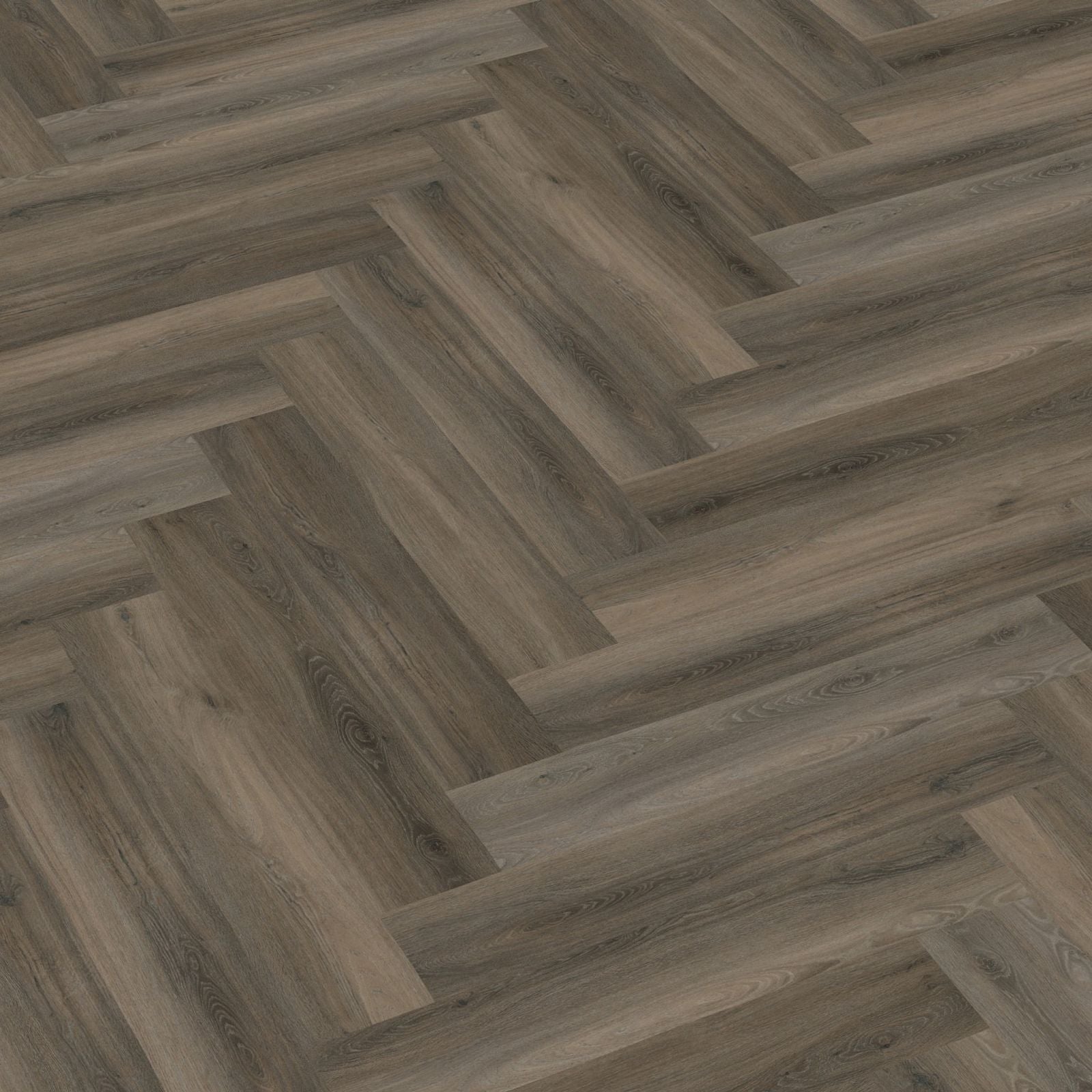 Ambiant Spigato Visgraat Dryback Dark Grey - Plak PVC Vloer