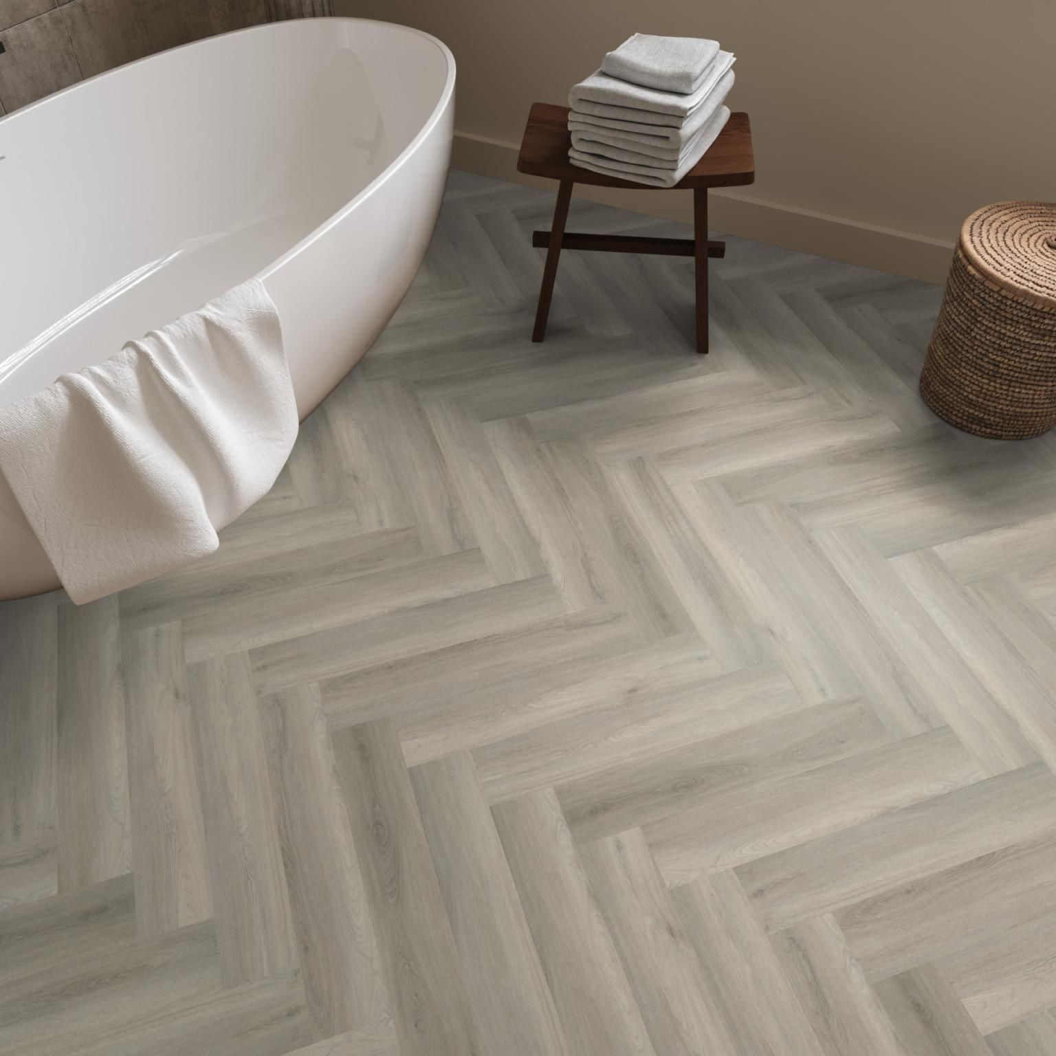 Ambiant Spigato Visgraat Click Grey - Klik PVC Vloer