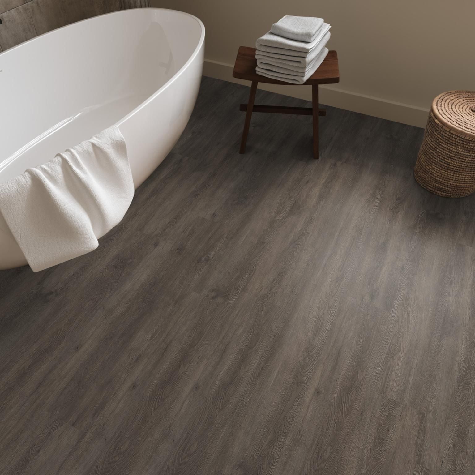 Ambiant Supremo Dryback Dark Grey - Plak PVC Vloer