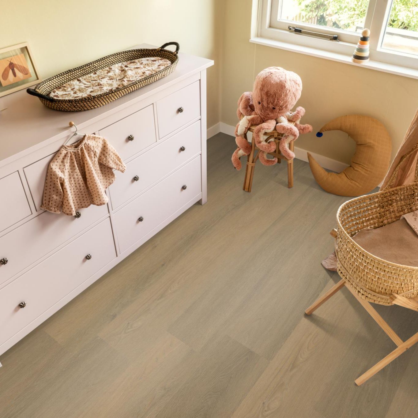 Ambiant Viranto Dryback Warm Natural - Plak PVC Vloer