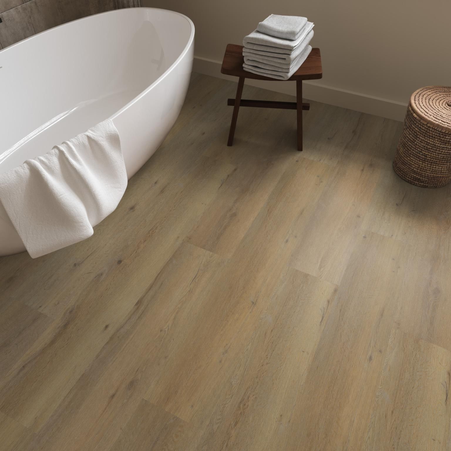 Ambiant Vivero Dryback Dark Oak - Plak PVC Vloer