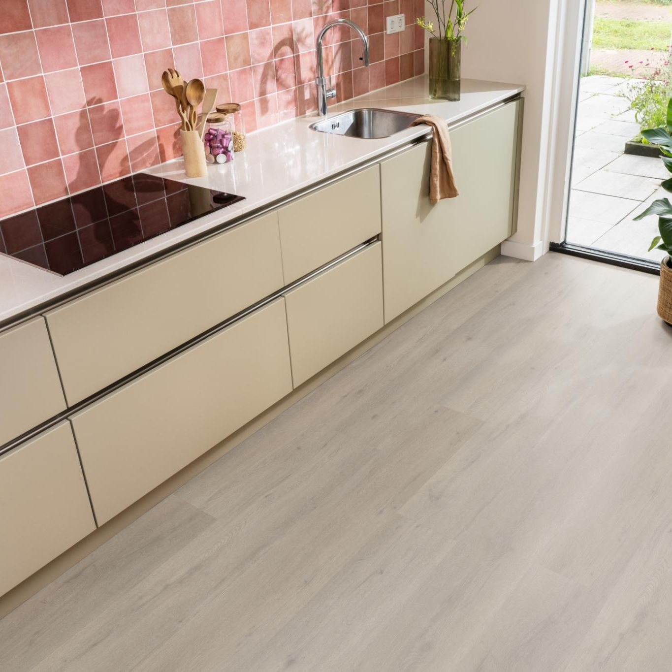 Ambiant Vivero Dryback Light Oak - Plak PVC Vloer