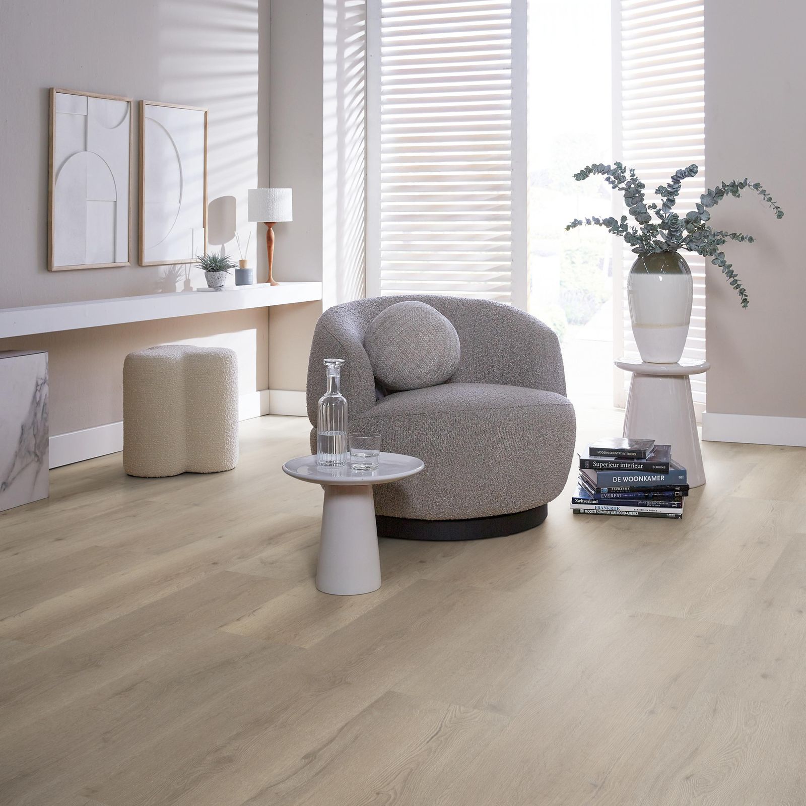 Ambiant Vivero Dryback Light Oak - Plak PVC Vloer