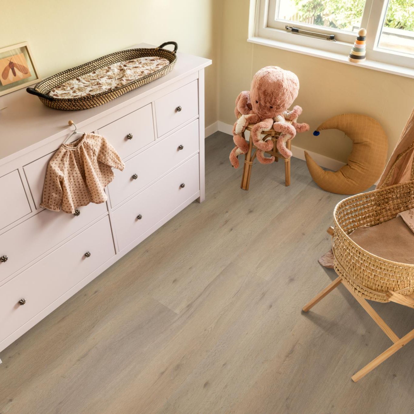 Ambiant Vivero Dryback Natural Oak - Plak PVC Vloer