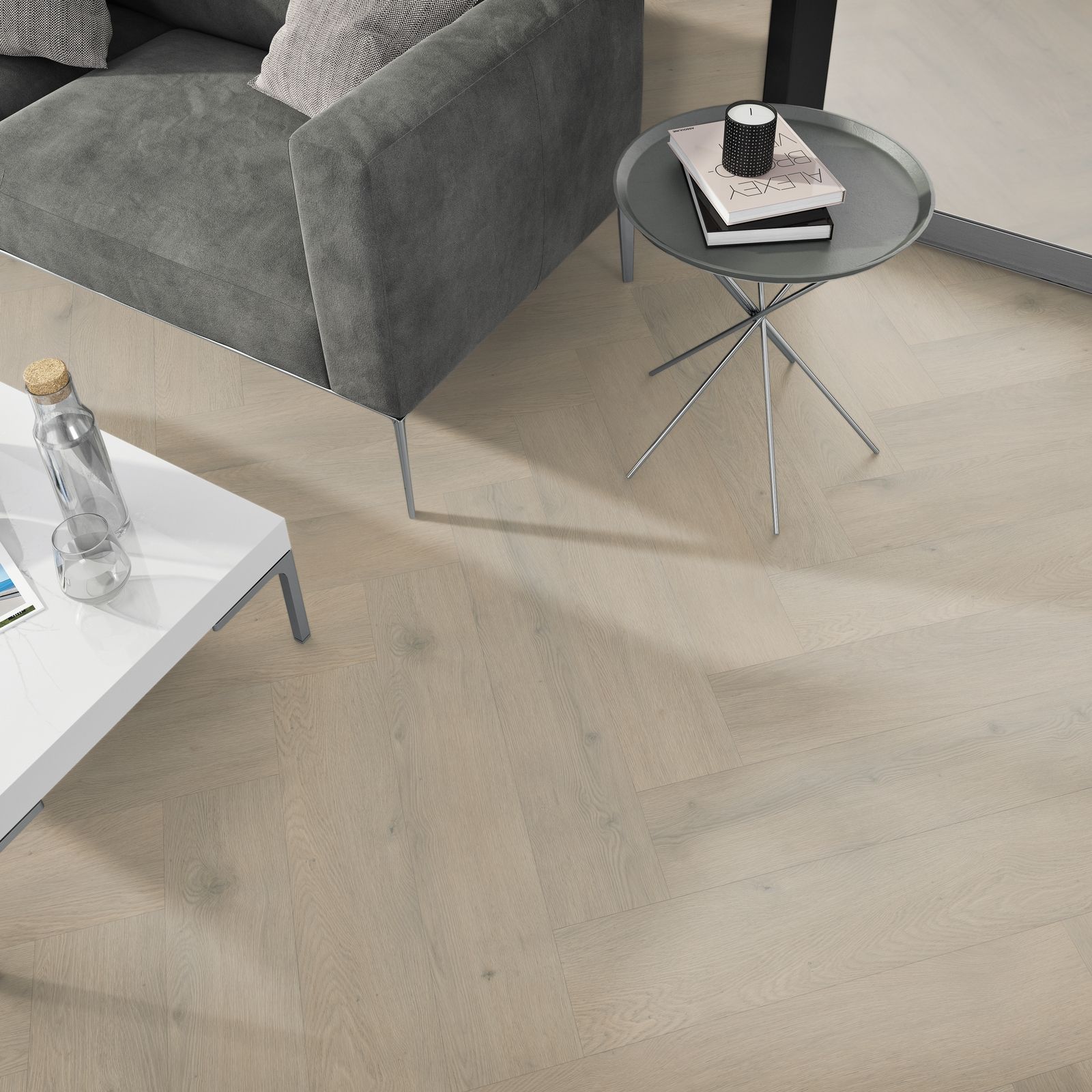 Belakos Attico Visgraat XL 85 Dryback - Plak PVC Vloer