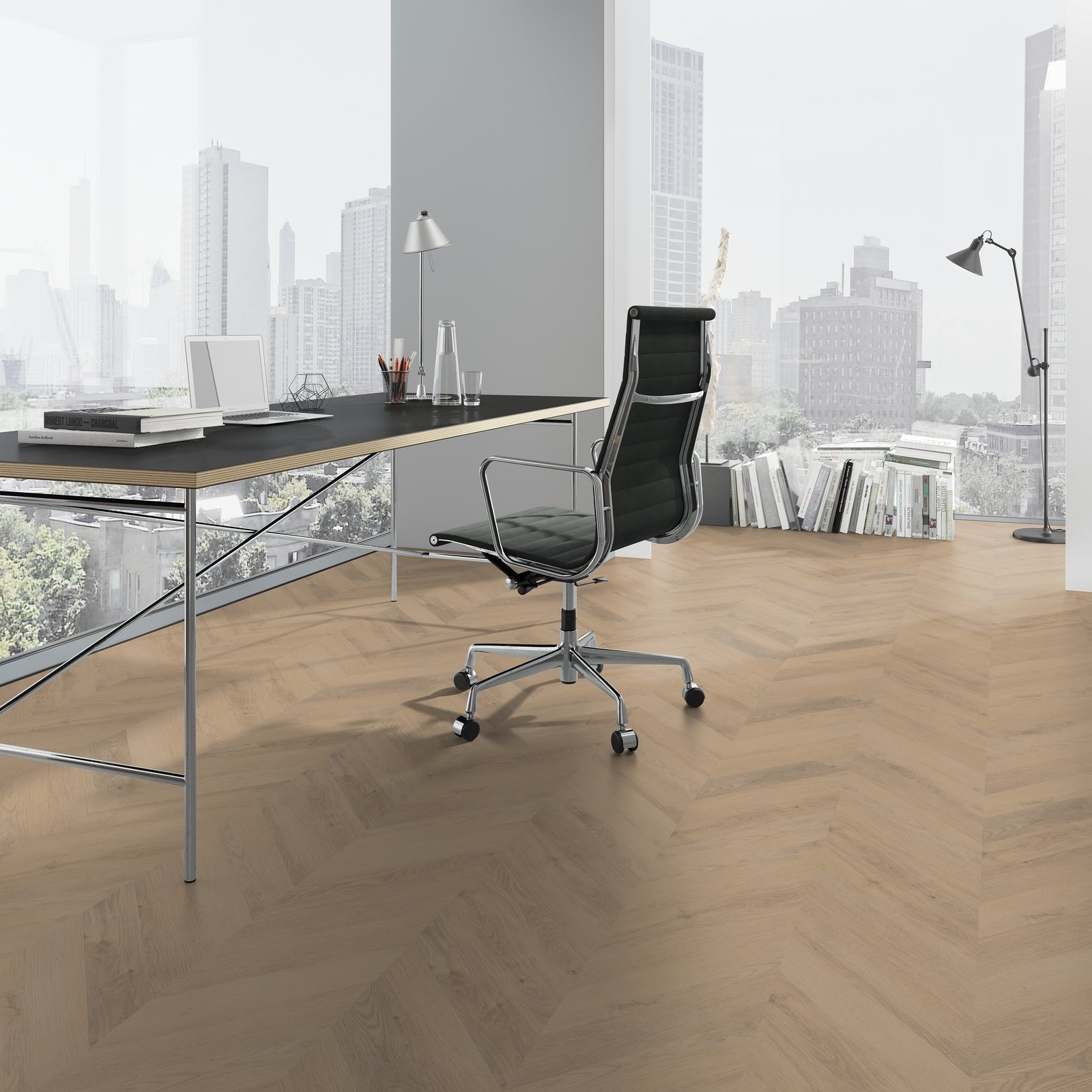 Belakos Palazzo Hongaarse Punt 72 Dryback - Plak PVC Vloer