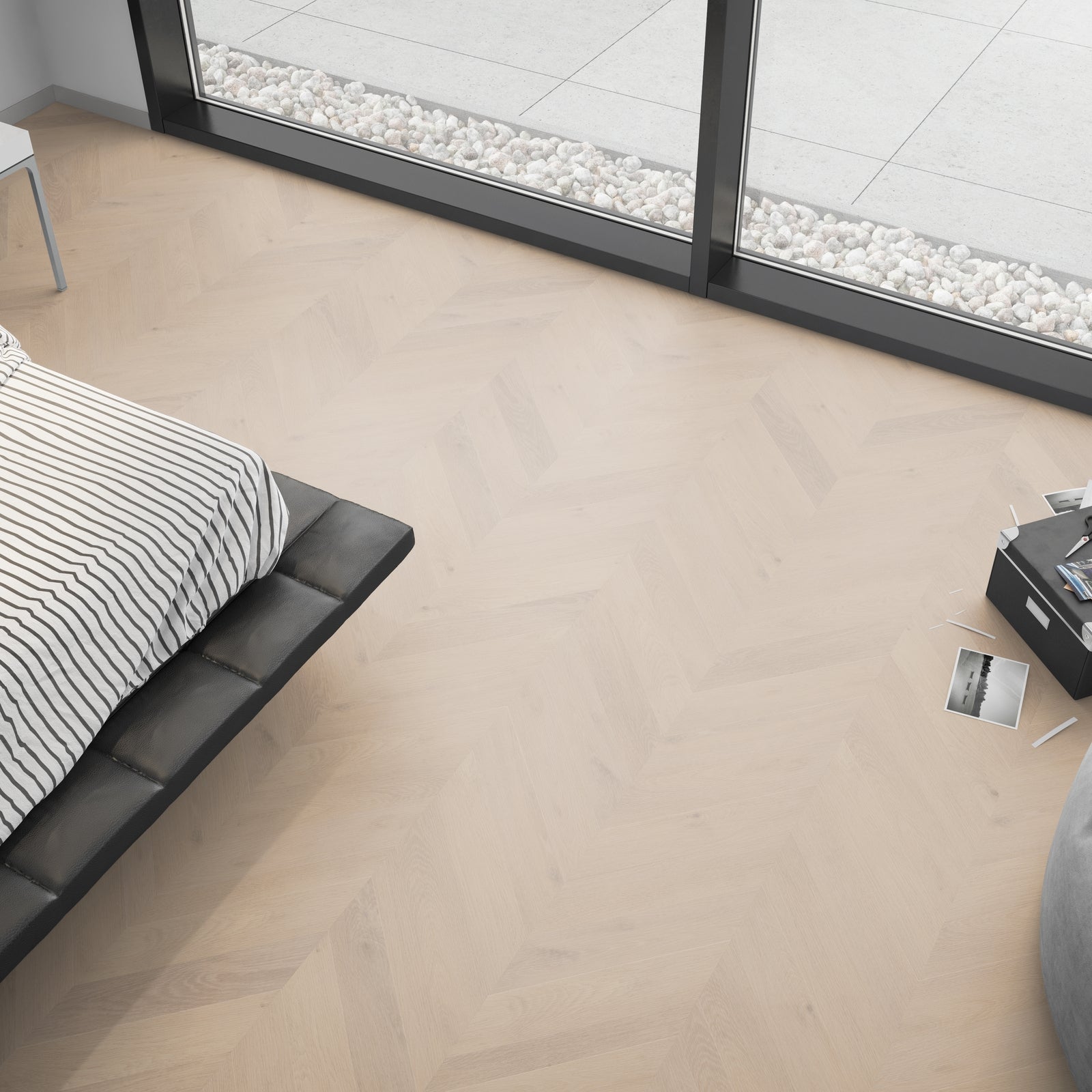 Belakos Palazzo Hongaarse Punt 74 Dryback - Plak PVC Vloer