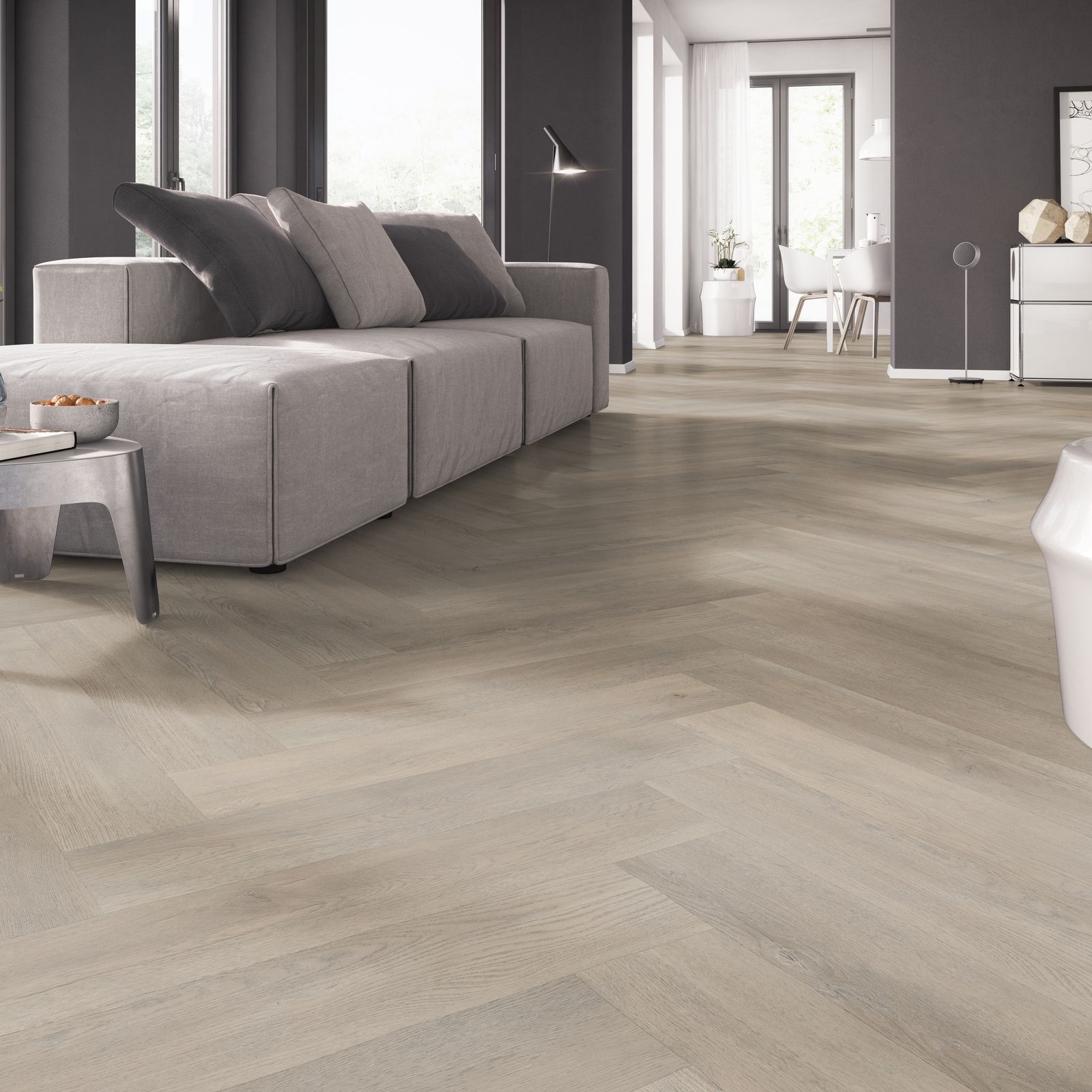 Belakos Palazzo Visgraat XL 70 Dryback - PVC Vloer