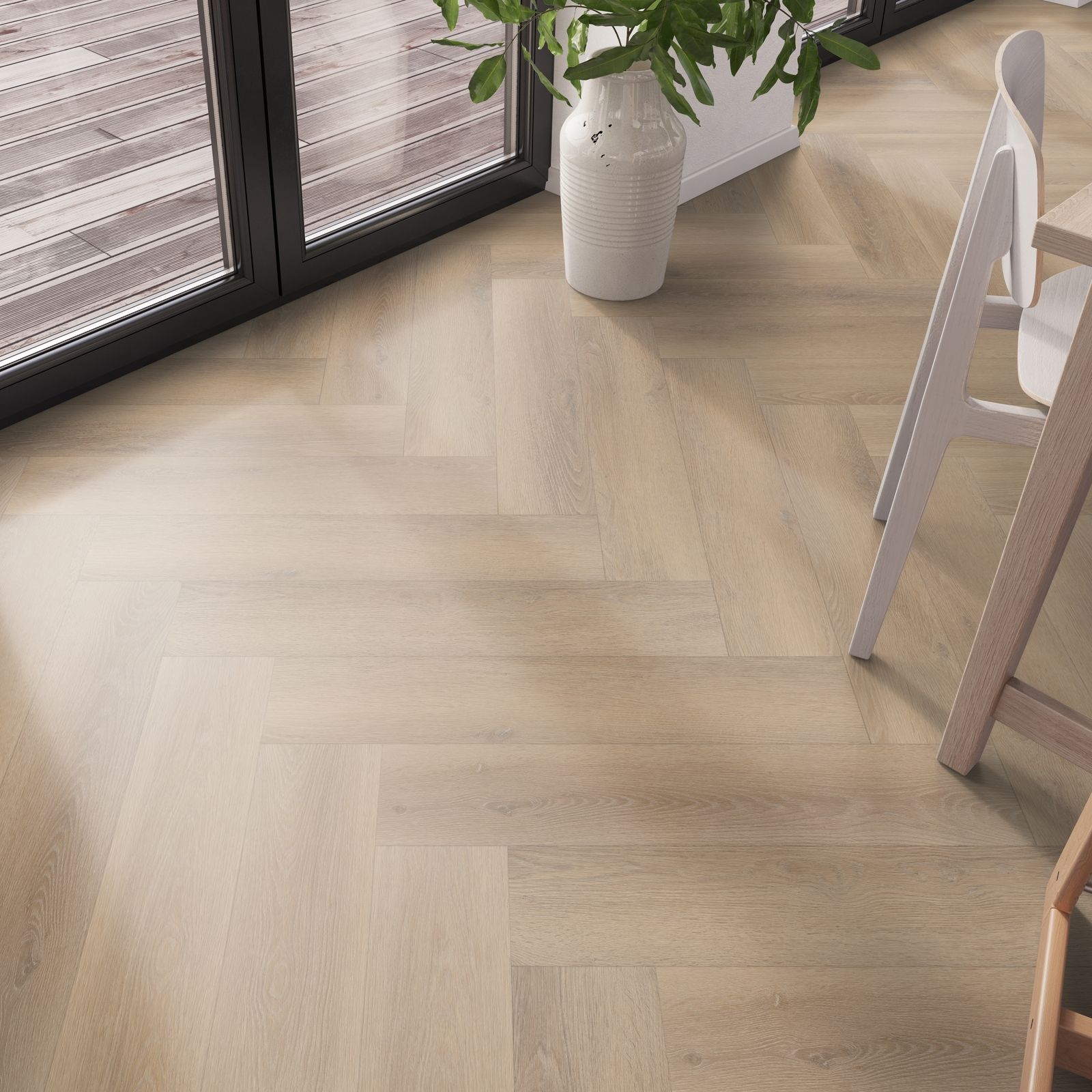 Belakos Palazzo Visgraat XL 76 Rigid Click - PVC Vloer