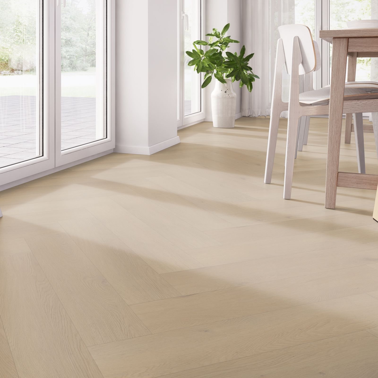 Belakos Palazzo Visgraat XL 77 Dryback - PVC Vloer