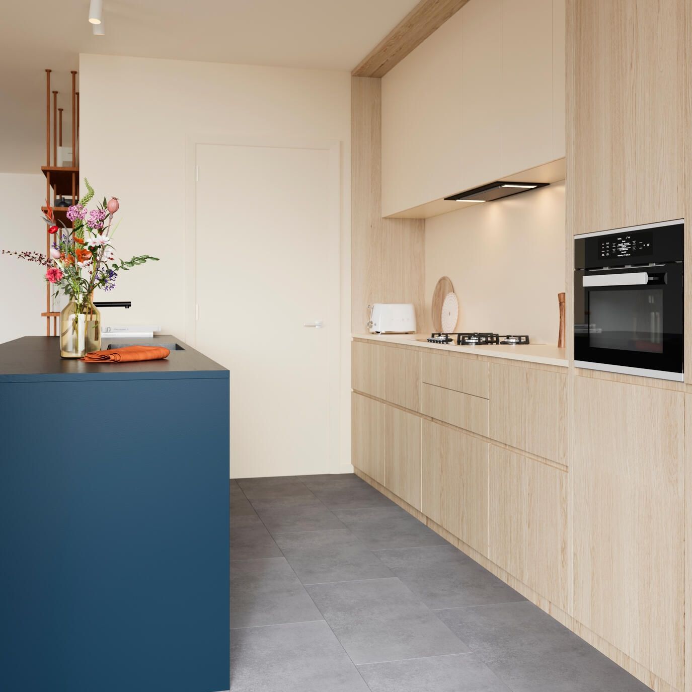 Berry Alloc Zenn 55 Tegel Fuji 60002241 - Klik PVC Vloer